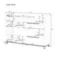 thumbnail image 5 of Aukfa Shoe Cabinet for Entryway,Shoe Organizer Cabinet, Free Standing Shoe Rack, White, 5 of 8