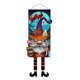 thumbnail image 1 of Decoraciones para fiesta de Halloween, bandera colgante de patas largas, 2 piezas de tela de fondo y colgador de puerta, letrero colgante de Halloween, decoración, 1 of 5