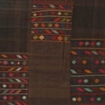 thumbnail image 1 of Ahgly Company Indoor Square Contemporary Red Patchwork Area Rugs, 8' Square, 1 of 6