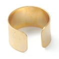 thumbnail image 3 of 304 Stainless Steel Clip-on Earrings Cuff Earrings Real 18k Gold Plated 10x6mm, 3 of 3