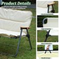 thumbnail image 6 of Portable Camping Chairs, Large Ultralight Backpacking Chair for Outdoor Camp, Foldable Chair for Beach, Travel, Outside Camping, Hiking, Black, 6 of 7