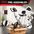 thumbnail image 7 of USLIM Foldable 5-in-1 Exercise Bike with Arm Resistance Bands, 16-Level Magnetic Resistance Stationary Bike for Home Workout, 300 lbs Capacity, 7 of 7