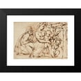 thumbnail image 2 of Baccio Bandinelli 18x14 Black Modern Framed Museum Art Print Titled - The Holy Family with Saint John the Baptist (circa 1550), 2 of 5