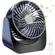 thumbnail image 1 of Ventilador USB, ventilador pequeño, mini ventilador USB silencioso giratorio de 360°, ventilador de escritorio de 3 velocidades con cable USB de 1,5 m para oficina/coche/viajes/camping (azul oscuro), 1 of 5