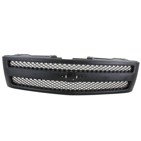 For 07-13 Chevy Silverado 1500 Pickup Front Grill Grille Assembly Textured Black