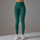 thumbnail image 5 of Nuevos pantalones de yoga de mujer de punto sin costuras y cintura alta - Efecto scrunched, cintura en forma de V - Nailon/spandex opaco para correr/fitness, 5 of 6