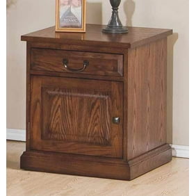 Zahara 1 Drawer And Door End Table Walmart Com