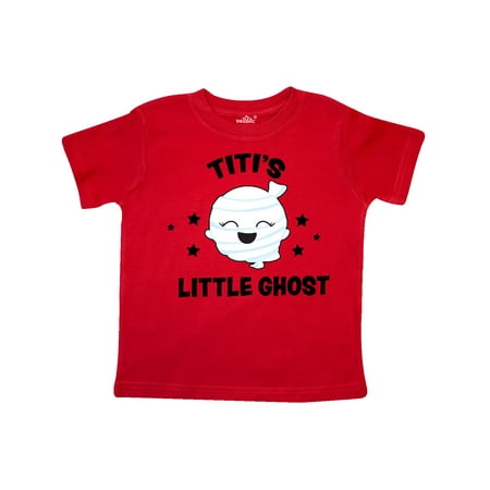

Inktastic Cute Titi s Little Ghost with Stars Gift Toddler Toddler Girl T-Shirt