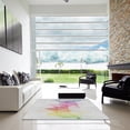 thumbnail image 6 of Ahgly Company Indoor Rectangle Patterned Off White Beige Novelty Area Rugs, 5' x 7', 6 of 6