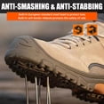 thumbnail image 3 of AUXDIQ Steel Toe Work Shoes for Men Women Construction Industrial Safety Sneakers, 3 of 6