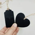 thumbnail image 3 of unbranded 24Ud Colgante De Pizarra Corazón De Madera Doble Uso Para Decorar Y, 3 of 8