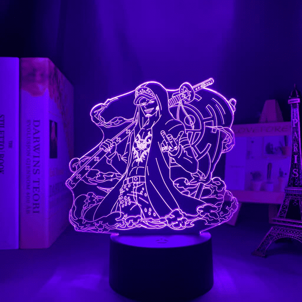 Lampe 3D One Piece Personnages
