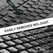 SANPTENT Cordless Handheld Vacuum Cleaner, 2-Gear Adjustable 100000RPM Dust Blower for Computers Cordless PC Dusters Keyboard Electronics Cleaning Kit, Reusable Dust Destroyer