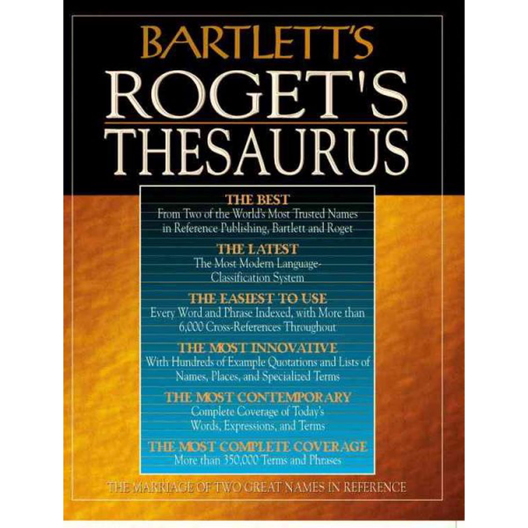 Bartlett's Roget's Thesaurus