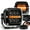 Cold-White, variant on TRUE MODS 3" 120W LED Pods Offroad Driving Ditch Light Cube [Amber Turn Signal Marker Light] Off-Road Fog Lights for UTV ATV Jeep Wrangler Truck Pick-Up Auto - Black