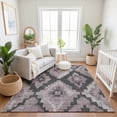 thumbnail image 7 of Addison Rugs Mayfield Premium Machine Washable Transitional Aztec Lavender Rectangle Rug, 10' x 14', 7 of 7