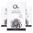 thumbnail image 1 of Ola Tropical Apothecary Passion Fruit Scented Bath Hawaiian Sea Salt Rituals 3 Pack - 2 oz, 1 of 5