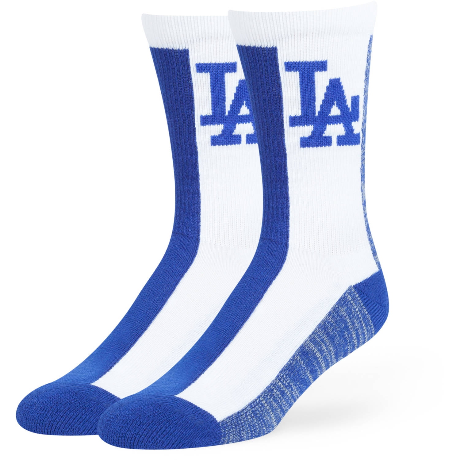 MLB Los Angeles Dodgers Everett Crew Socks - Fan Favorite - Walmart.com