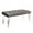 Gray, variant on Furniture of America Eliza Contemporary Fabric Bench with Acrylic Legs in Blue