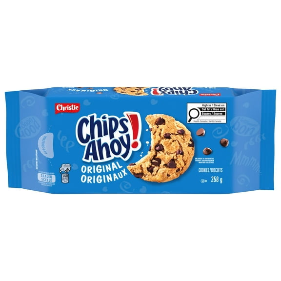 CHIPS AHOY! Original Chocolate Chip Cookies, Resealable Pack, 258 g