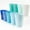Coastal, variant on Youngever 18 Pack 12 Ounce Plastic Kids Juice Tumblers, Unbreakable Drinking Glasses, Plastic Cups (Rainbow Colors)