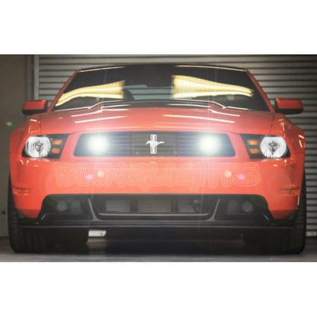 2013 2014 Ford Mustang Boss 302 GT Grille Driving Lights Fog Lamps