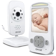 AXVUE Video Baby Monitor with Night Vision Camera and Slim-Designed Screen, Model E600