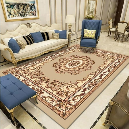 

Livesture Retro Office Carpet Home Living Room Coffee Table Mat E 120x160cm