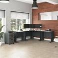thumbnail image 2 of Series A 84W x 84D Corner Desk with Mobile File in Slate/White - Engineered Wood, 2 of 6