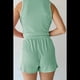 thumbnail image 4 of Conjunto de Dos Piezas de Verano para Mujer, Pantalones Cortos A Juego, Ropa de Estar por Casa con Bolsillos. Verde XXL, 4 of 9
