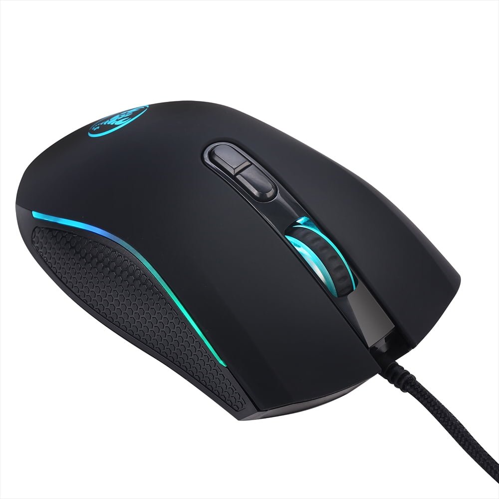 Wired Gaming Mouse 3200DPI 7 Buttons 7 Color LED Optical Computer Mouse  Player Mice Gaming Mouse