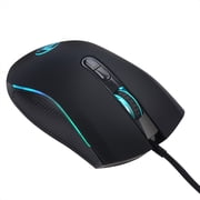 HXSJ Computer Accessory, Led Optical Computer Buttons 7 Color 7 Color LedPlayer Mice Optical ComputerColor Led Optical WiredComputerPlayer 7 Buttons 7 Player Mice