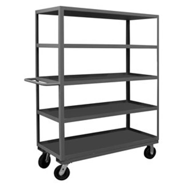 Durham Mfg Rsc 244868 5 3k 95 14 Ga Steel Open Stock Cart 3000 Lb Capacity 54 1 4 Quot L X 24 1 4 Quot W X 68 Quot H Walmart Com Walmart Com