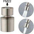thumbnail image 2 of Stainless steel brushed nickel kitchen sink faucet with dual spray modes and 360 degree swivel head, water saving, 2 of 5