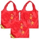 thumbnail image 3 of bolsas ecológicas plegables reutilizables estilo fruta, bolsos de compras portátiles de poliéster para mujer (estilo fresa), 3 of 8