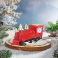 thumbnail image 6 of Qdahuk Christmas Train Set Mini Electric Musical Locomotive with Lights Santa Claus Snowman Carriages Automatic Track Toy Holiday Party Children Gift Xmas Decoration for Tree Indoor Home, 6 of 6