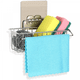 thumbnail image 1 of Organizador Fregadero, organizador de cocina con portaesponjas 2 en 1 para organizador de carrito Fregadero, 1 of 5