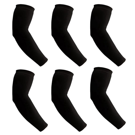 6Pairs UPF 50 UV Sun Protection Arm Sleeves for Men & Women, Cooling Tattoo Cover Up for Golf Cycling