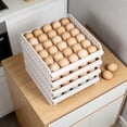 thumbnail image 5 of 30Egg Holder for Fridge, Egg Container for Refrigerator, Stackable Egg Storage Container, Egg Fresh Storage Box for Fridge(4 Layers ), 5 of 6