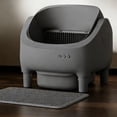 thumbnail image 4 of Multi-Cat Automatic Cleaning Litter Box - Spacious Robot-Style Litter Box Equipped with Smart Sensors, Open Design, And 360° Safety Features. Odorless Automatic Scooping for Indoor Cats, 4 of 6