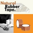 thumbnail image 5 of SSBM 2.83 Inch x 110 Yds Natural Rubber Tape, Clear, 1.75 Mil, Strong Bond for Storage and Moving, 912 Rolls, 5 of 6