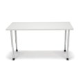 thumbnail image 4 of OFM Adapt Series Rectangle Student Table - 25-33″ Height Adjustable Desk with Casters, Gray Nebula (RECT-LLC), 4 of 5