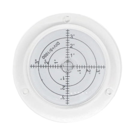 CarpNettore Gimbal Horizontal Level, Construction Level, Circular Stable Leveling Instrument white