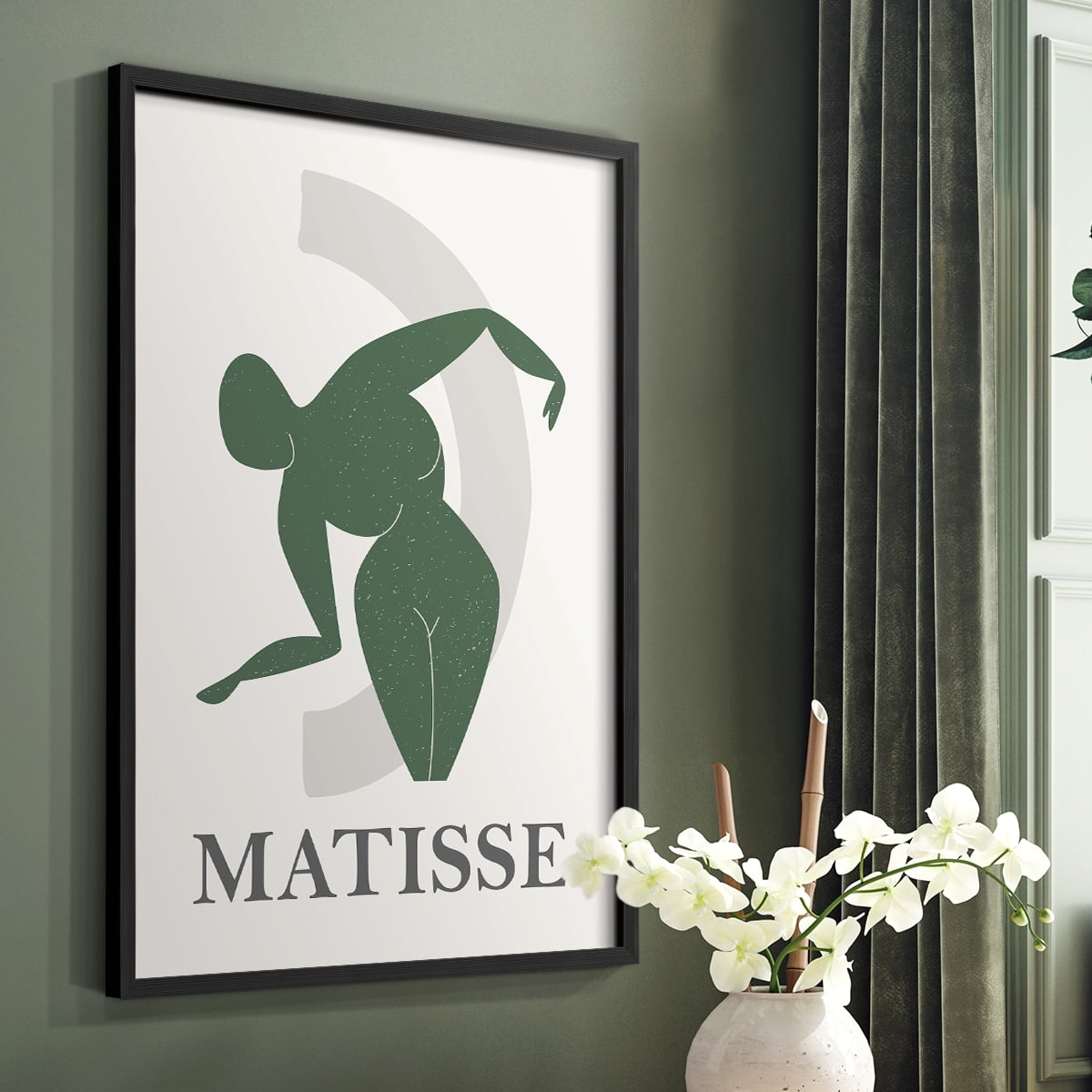 Matisse CCLXXII in Solid Wood 8 x 10 Framed Print