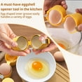 thumbnail image 5 of 2.95×1.97 Inch Egg Peeler & Cracker Tool for Hard-Boiled Eggs – Stainless Steel No-Mess Shell Opener – Fast, Easy Egg Peeler Gadget for Meal Prep & Breakfast, 5 of 9