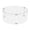 Round-17.2"Wx17.2"Lx6"H, variant on VENTOPYR Outdoor Fire Pit Glass Wind Guard