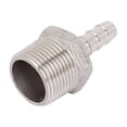thumbnail image 1 of Adaptador acoplador recto de barbado para manguera de 10 mm con rosca macho de 3/4 BSP, 1 of 2