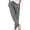 Grey*, variant on RUTAYY Women's Pants Casual Elastic Waist Solid Color With Pockets Jogger Bottom Comfortable Everyday Wear Holiday Chic Trousers