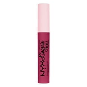 NYX Professional Makeup Lip Lingerie XXL Smooth Matte Liquid Lipstick, 16hr Longwear, Staying Juicy, 0.13 fl oz