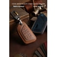 thumbnail image 4 of Car Key Fob Cover Case Protector For Cadillac CT5 CT4 Car Key Fob Cover Leather Retro Style Case Shell, 4 of 14